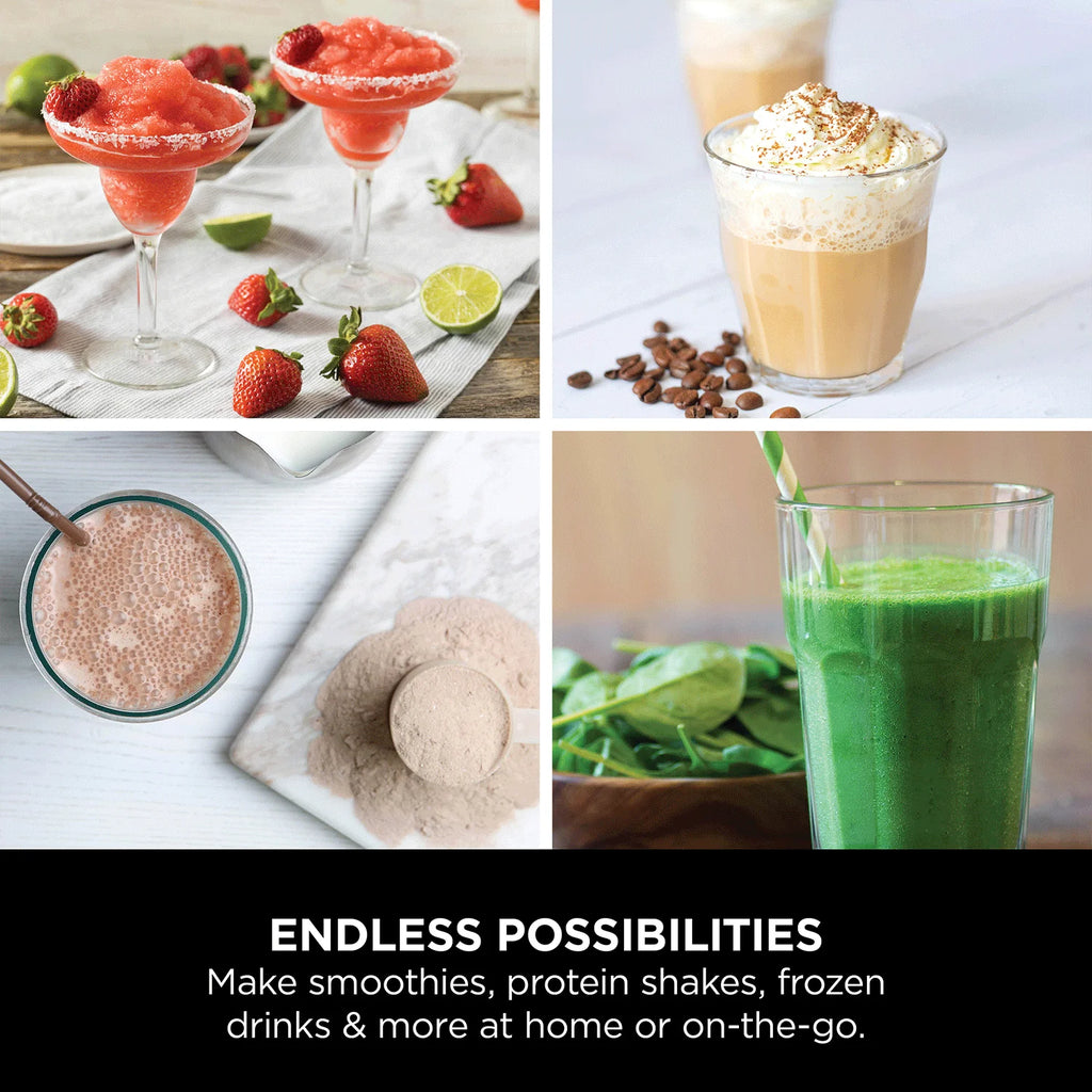 Nenja Blast Portable Cordless Blender (BC151IN) | 530ml, USB-C Rechargeable | Leak-Proof Lid