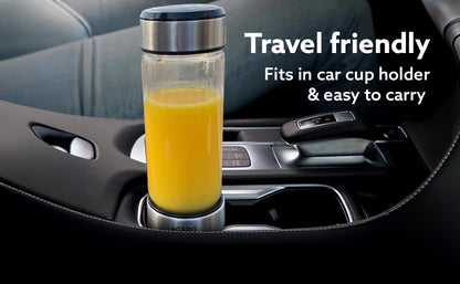 Portable USB Rechargeable Mini Juicer Blender,Electric Juicer Bottle For Smoothies and Juices, Mixer Juicer that Crushes Ice,