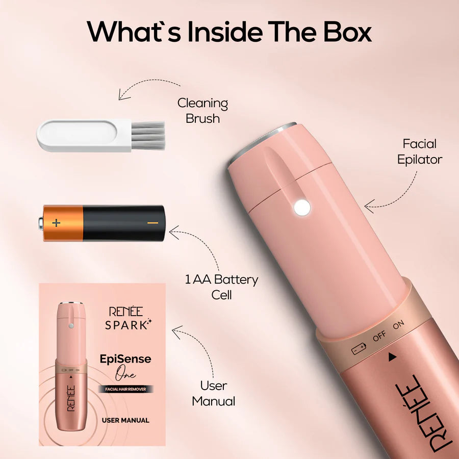 No hair. No care. Painless, cut-free facial hair removal at home — with a built-in smartlight that catches even the tiniest strand. No threading tears. No waxing burns. No salon queue.