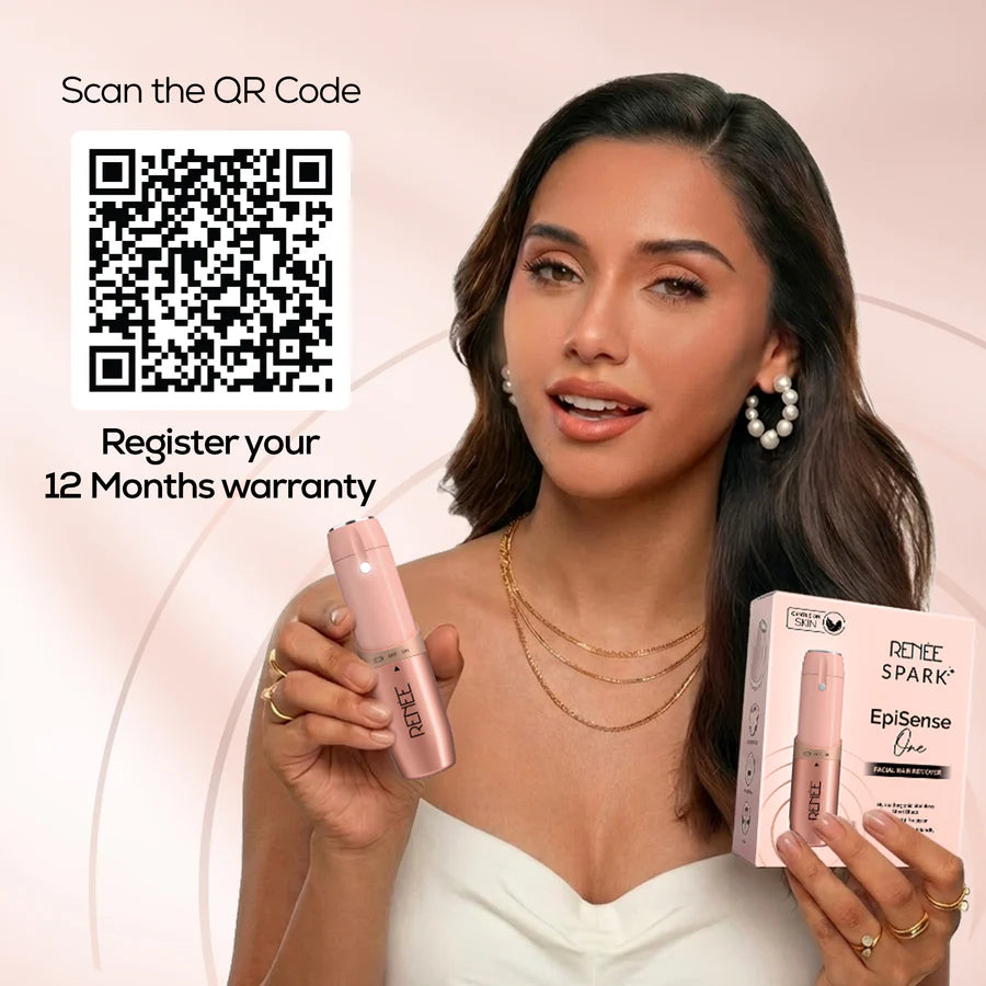 No hair. No care. Painless, cut-free facial hair removal at home — with a built-in smartlight that catches even the tiniest strand. No threading tears. No waxing burns. No salon queue.