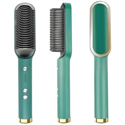 Professional Electric Hair Straightener Comb Brush